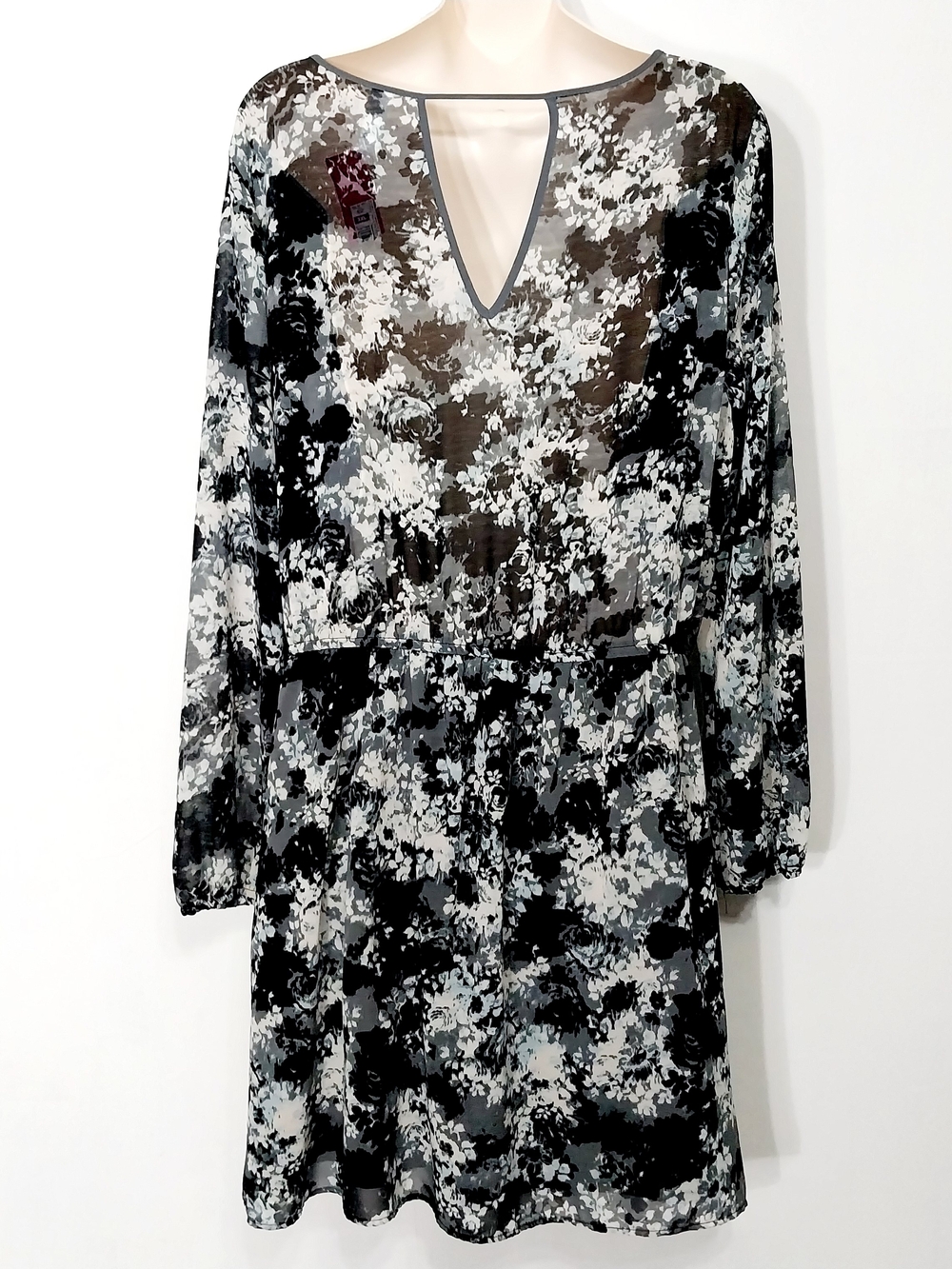 🔵BOGO FREE🔵 Xhilaration Mini Dress Floral Feminine Sz XXL - Picture 6 of 7